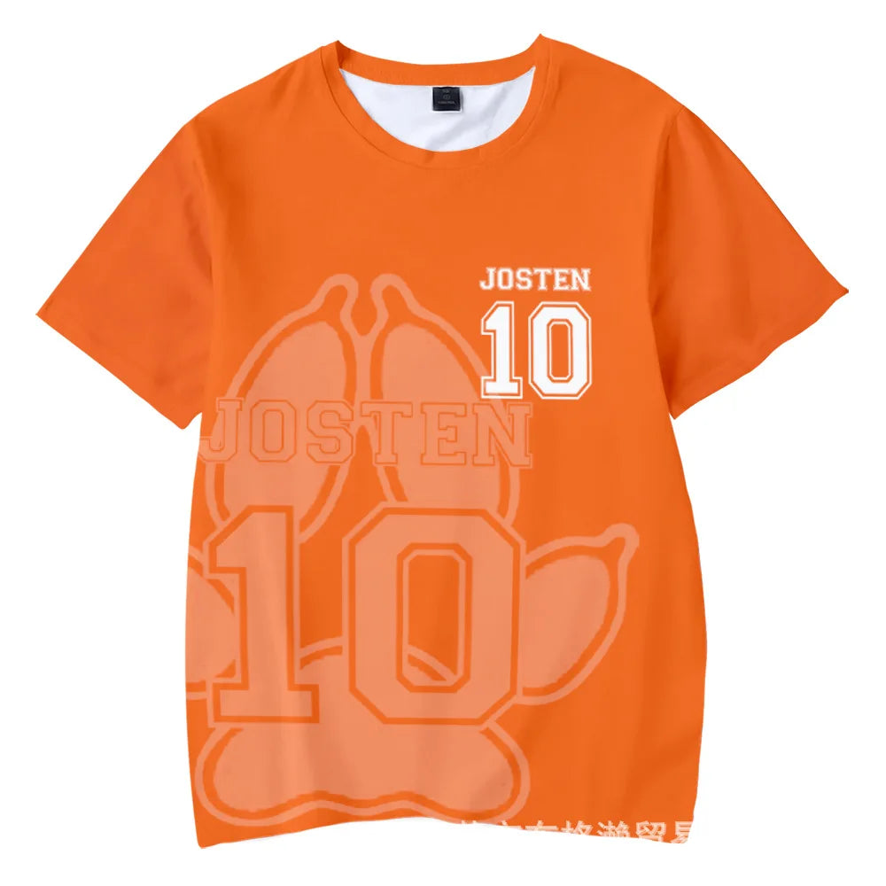 New The Foxhole Court Palmetto State Foxes Lacrosse Jersey Cosplay WILDS MINYARD 3D T-shirt Men/Women Graphic Tees Streetwear