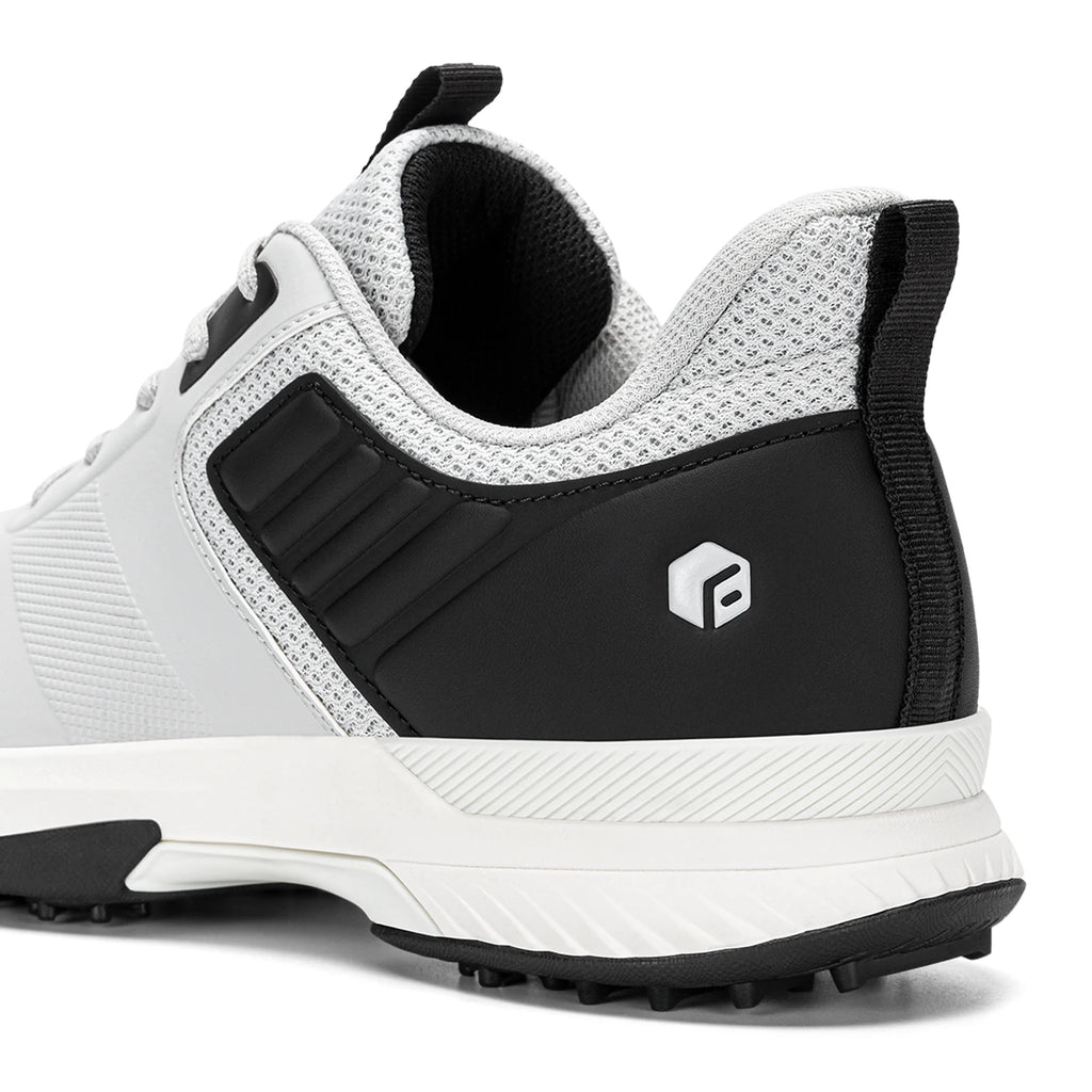 Fittington Professional Golf Shoes Wide Man Casual Sneakers Cushioning Outdoor Water Resistant Sport Shoes for Men with Spike