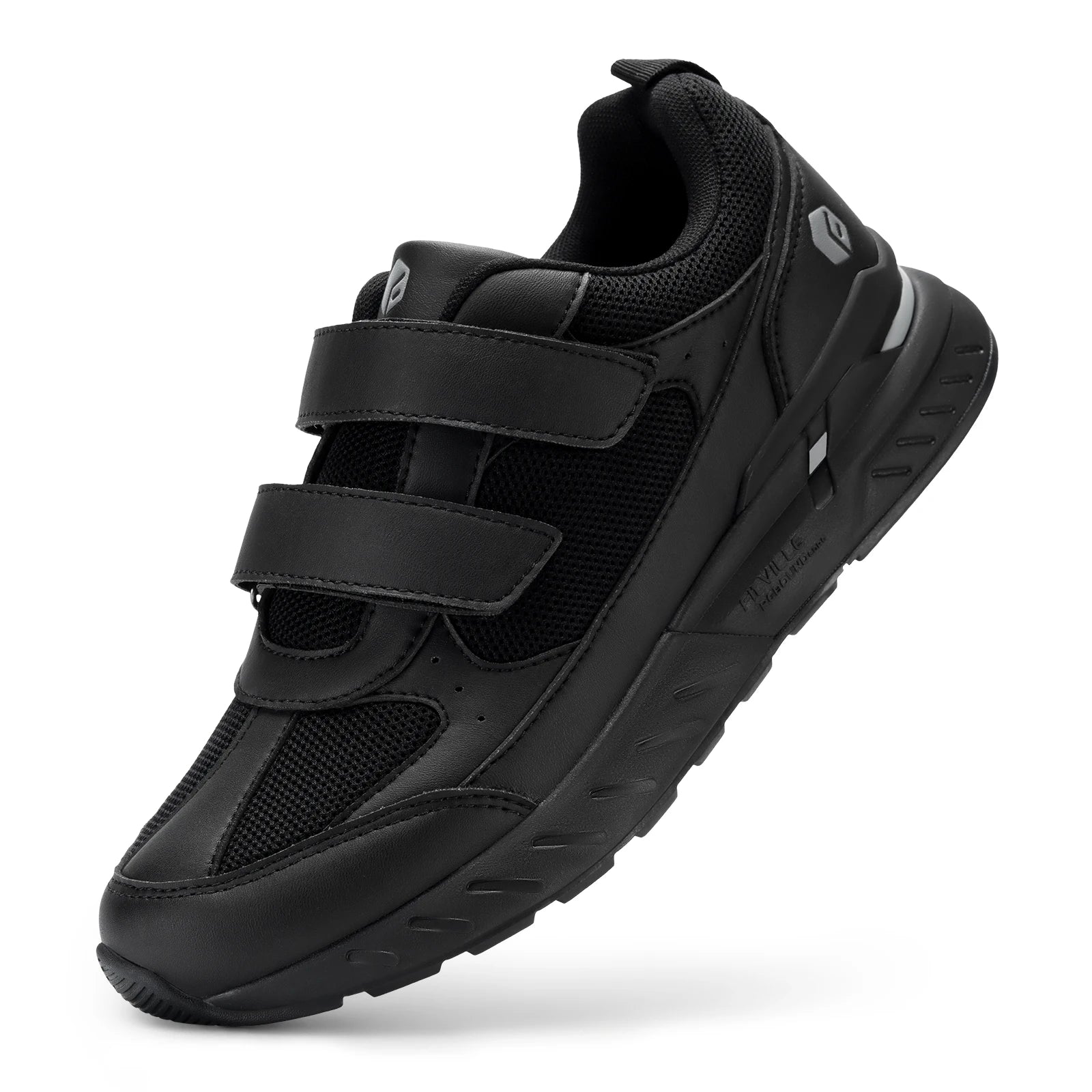 FitVille Diabetic Shoes for Men Extra Wide Width Adjustable Closure Walking Shoes Slip-on Sneakers for Foot Pain Relief Swollen