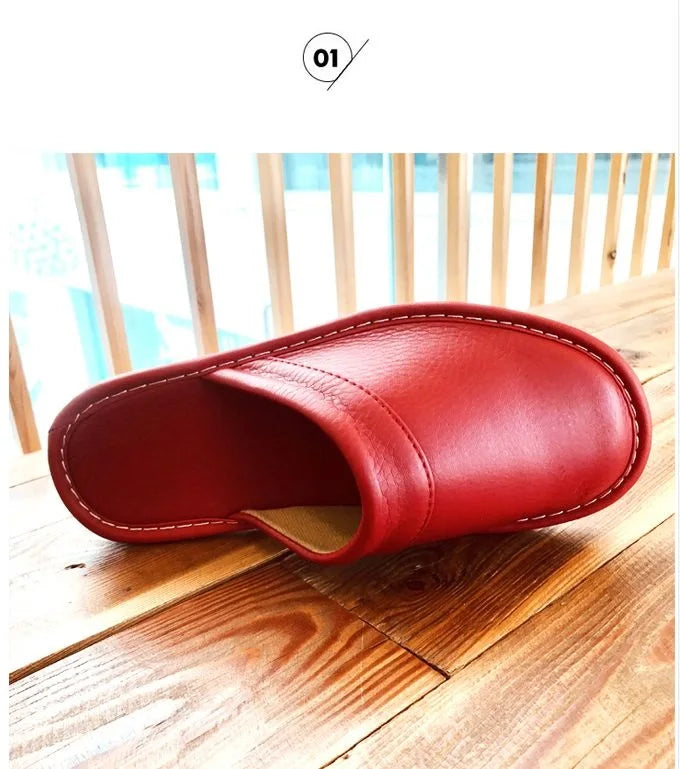 Inexpensive slippers house men indoor slides shoes big size 47 48 man mules closed toe faux leather slippers unisex couple shoes