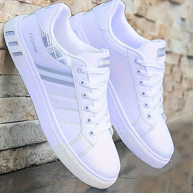Men's lightweight casual sneakers. Everyday outdoor running and skate shoes for men. Sizes 39 to 48.