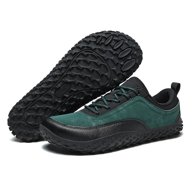 VENOCON Barefoot Minimalist Men's Stylish Style Casual Shoes Sneakers With Wide Nose Toe Box Walking Hiking Trail Footwear Man