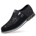 Business Men Leather Shoes for Men 2025 New Comfort Trend Flat Work Shoes Casual Moccasin Sneakers Slip on Big Size Male Loafers