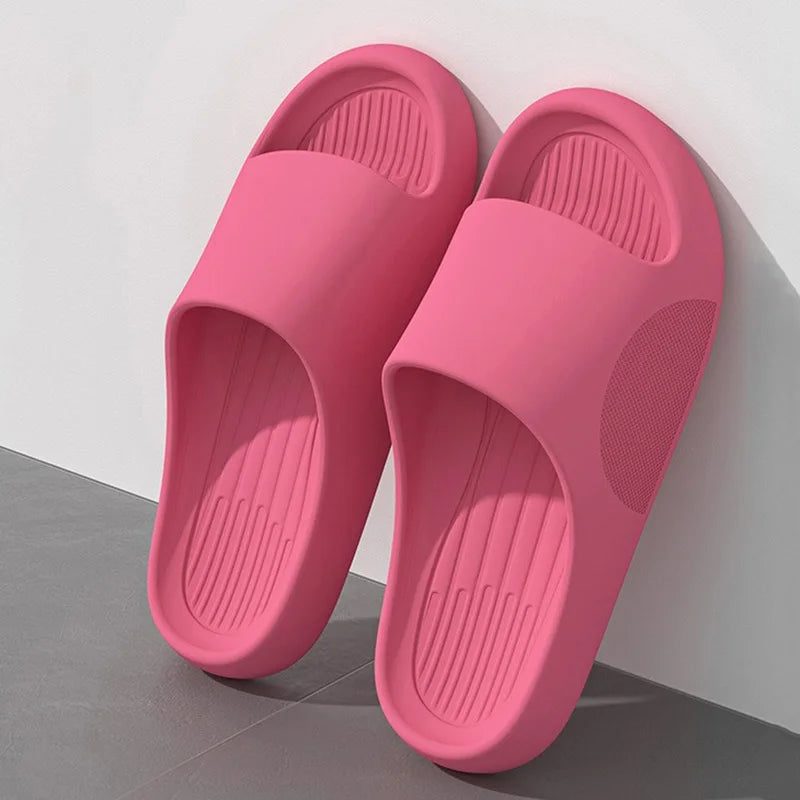 Big Size 50 51 Men Flip Flops Women Soft Sole Platform Slides Summer Beach Sandals Couples Slippers Home Non Slip Bathroom Shoe