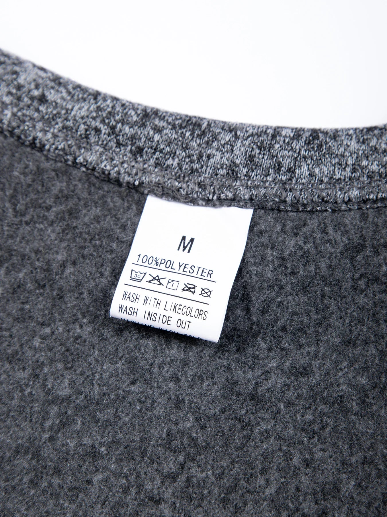 Men's Warm Crew Neck Sweatshirt Fleece Lined Thermal Pullover Autumn Winter Fashion Casual Sweater Loose Knit Long Sleeve Hoodie