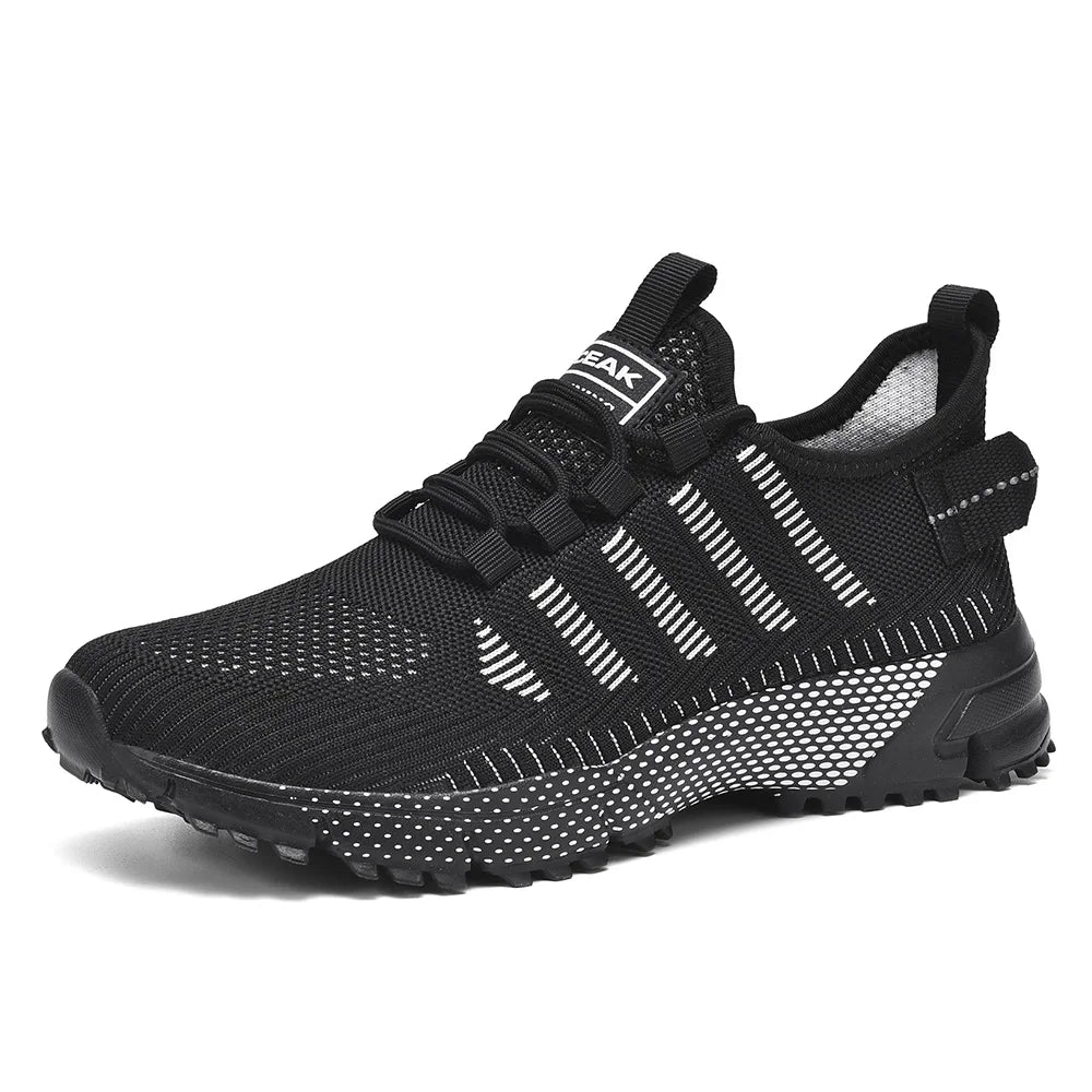 Men's lightweight sneakers summer new breathable anti-slip outdoor racing running shoes fashion Joker student speed sports shoes