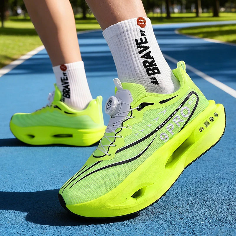 Men's Breathable Casual Sports Training Shoes, Unisex Comfortable and Versatile Casual Sneakers, Durable with Good Grip, Laceless Low-Top Design, Suitable for All Seasons, Gym Training, Running, Daily Casual Wear, Park Workou