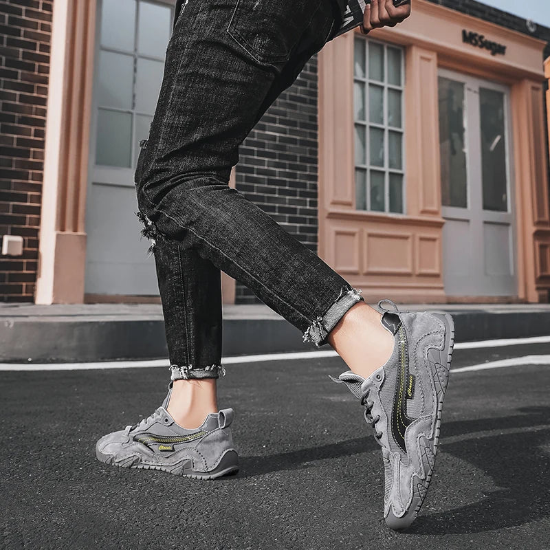 Summer Mesh Men Shoes Casual Breathable Sneakers Men Luxury Brand Shoes Leisure Comfortable Outdoor Men Gym Shoes Zapatos Homme