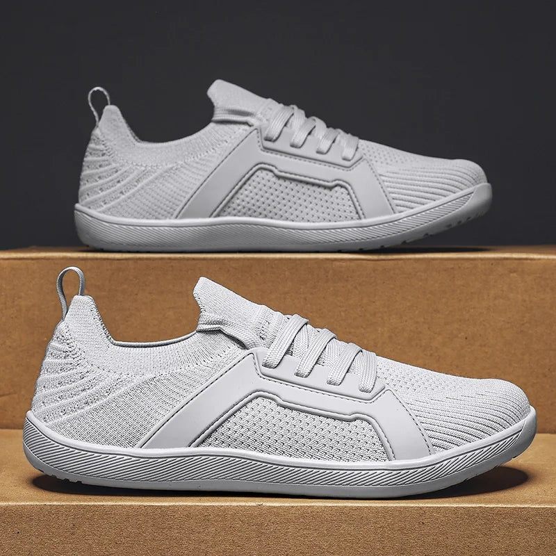 Wide Toe Sports Shoes for Men and Women Unisex Barefoot Sneakers for Hiking Yoga and Daily Wear Comfortable and Breathable