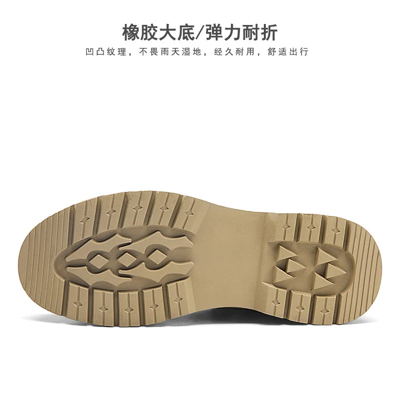 Loafers Casual Sneaker Casual Shoes Leather Shoes Male Sneakers Sports and Leisure High Boots Winter Sport Shoes for Men Fashion