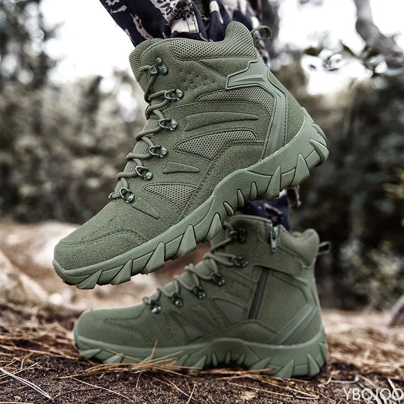 New Men's Boots Outdoor Hiking Boots Men Winter Desert Boots Motocycle Boots Zapatos Hombre