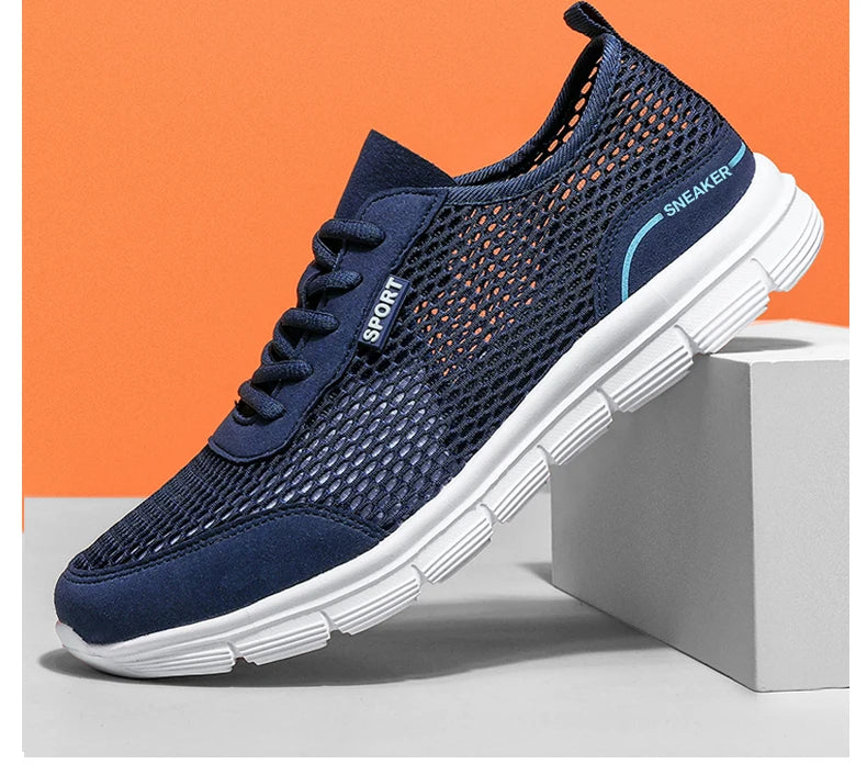 Men Shoes Spring Summer Soft Loafers Walking Shoes Lightweight Mesh Casual Shoes Men Sneakers Tenis Masculino Zapatillas Hombre