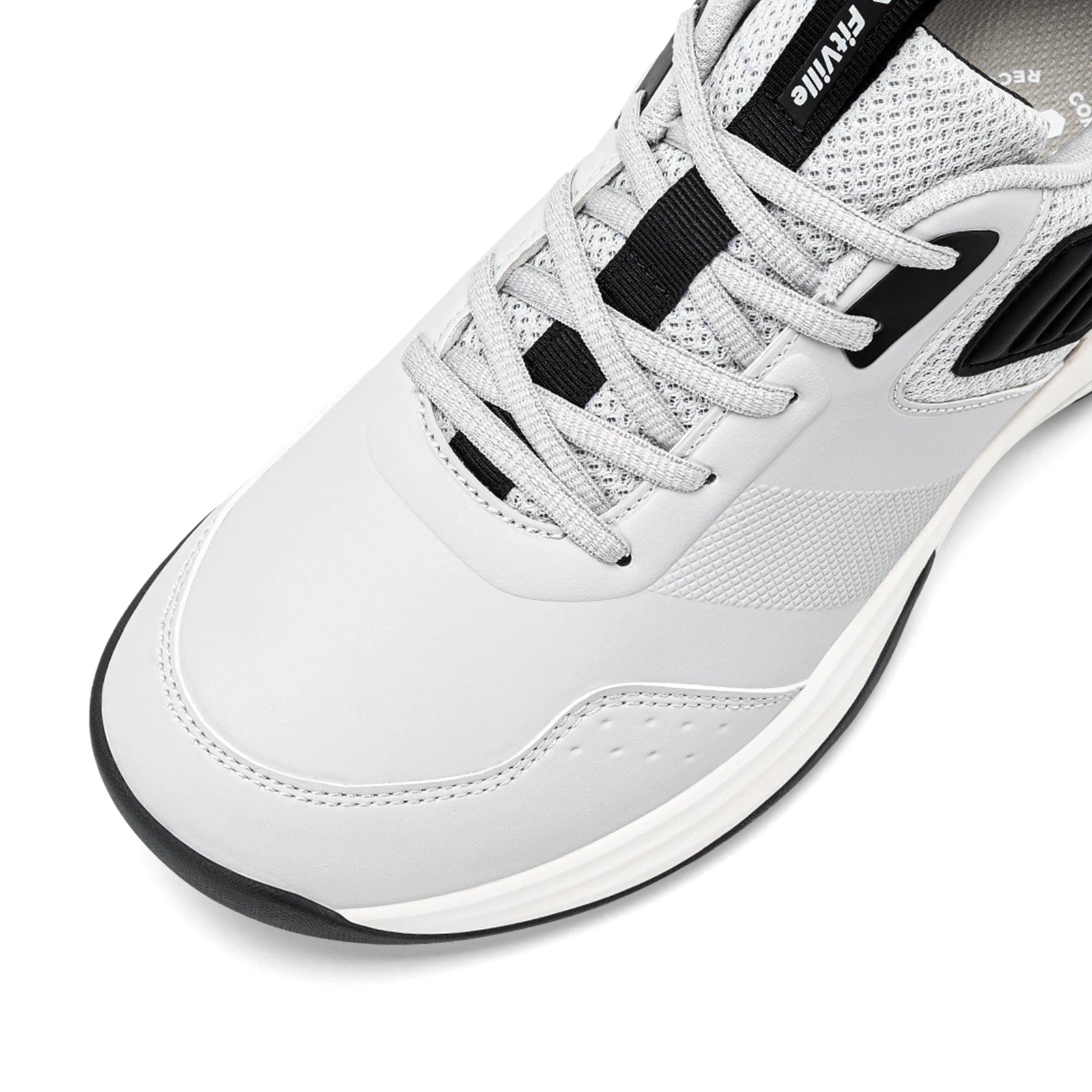 Fittington Professional Golf Shoes Wide Man Casual Sneakers Cushioning Outdoor Water Resistant Sport Shoes for Men with Spike