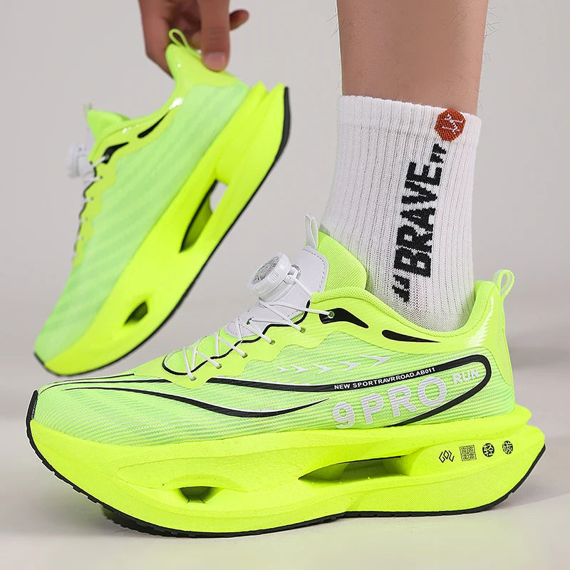 Men's Breathable Casual Sports Training Shoes, Unisex Comfortable and Versatile Casual Sneakers, Durable with Good Grip, Laceless Low-Top Design, Suitable for All Seasons, Gym Training, Running, Daily Casual Wear, Park Workou