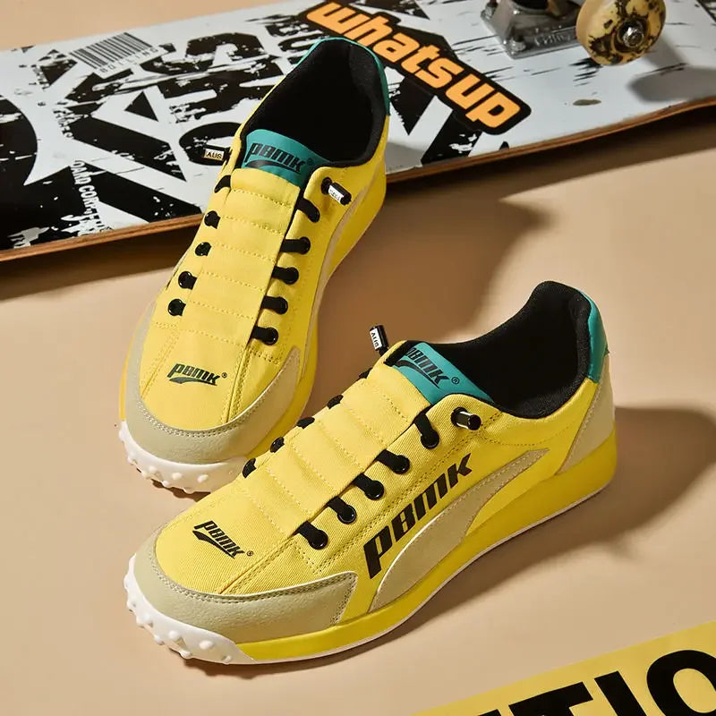 Leisure Casual Shoes For Men Lightweight Sneakers Breathable Cheap Clearance Korean Style Common Offer Without Leather Man Shoe