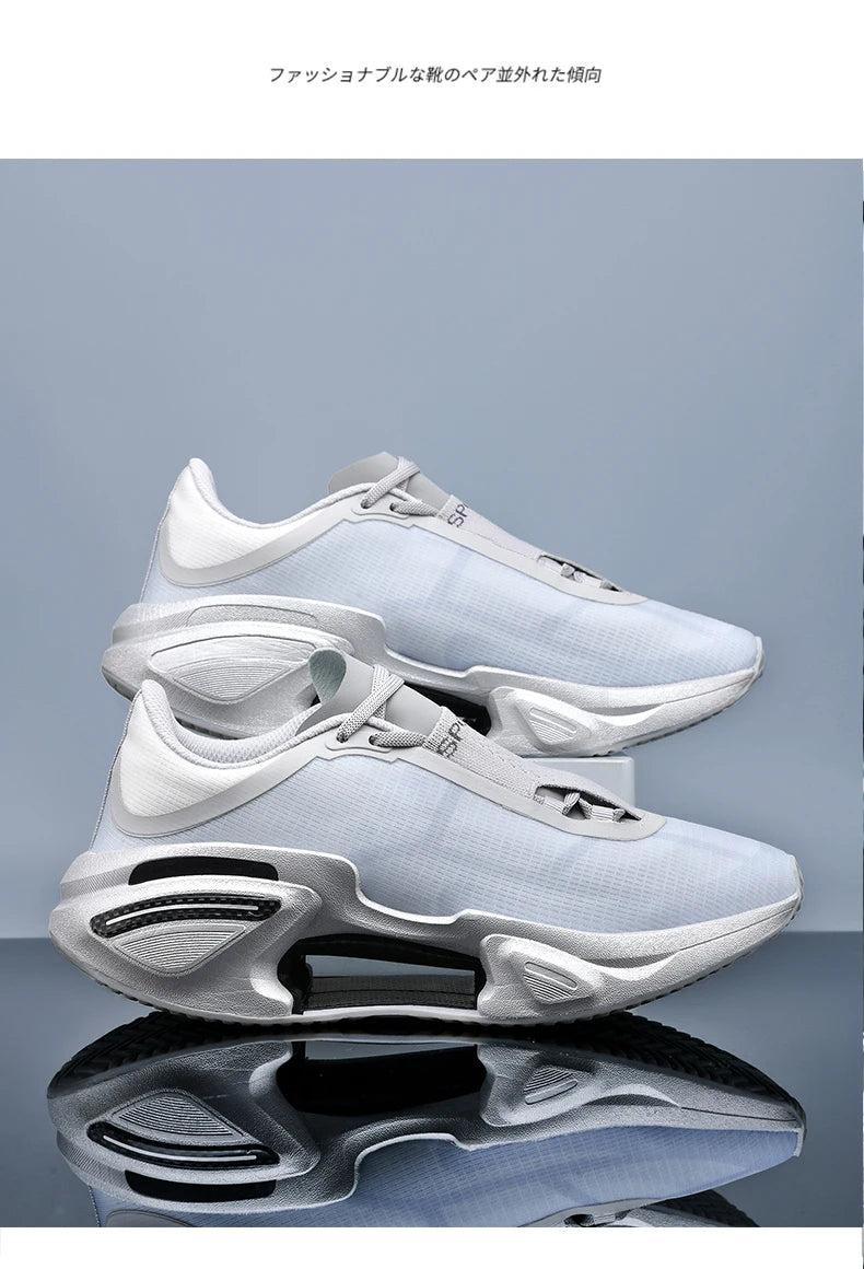 Men's Basketball Shoes Breathable Cushioning Non-Slip Wearable Runing Shoes Gym Training Athletic Basketball Sneakers for Women