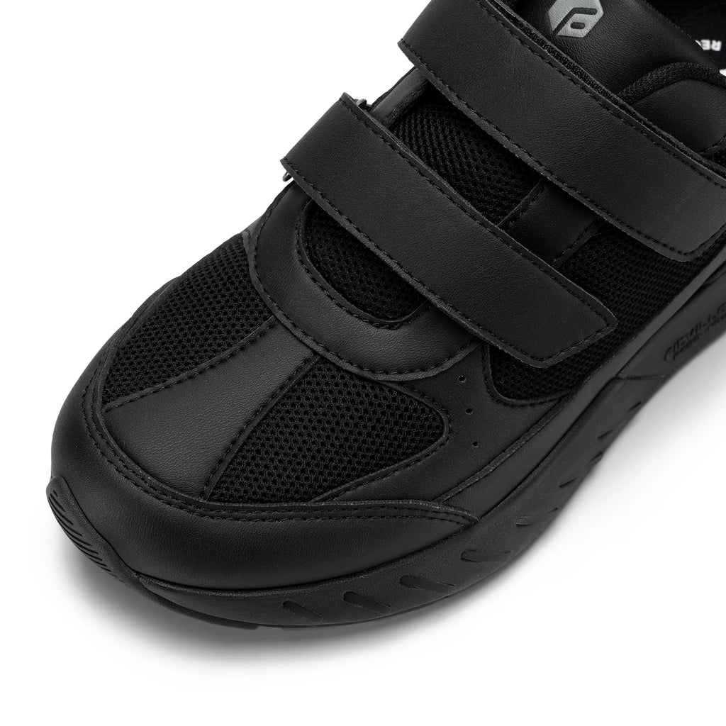 FitVille Diabetic Shoes for Men Extra Wide Width Adjustable Closure Walking Shoes Slip-on Sneakers for Foot Pain Relief Swollen