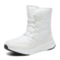 2023 Winter White Snow Boots Waterproof Non-slip Thicken Plush Warm Ankle Boots Women Shoes Botas Mujer Platform Shoes